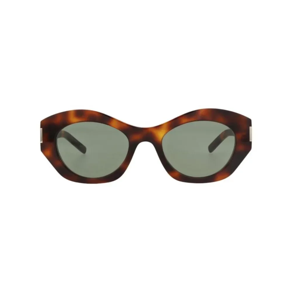 Saint Laurent Cat Eye-Frame Recycled Acetate Sunglasses Multi Womens